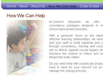 Connect Education website
